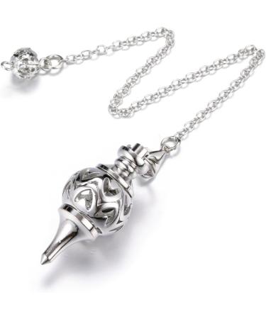 Crystears Copper Filigree Pendulum Pendant - Esoteric Spiritual Jewelry for Reiki Healing & Meditation - International Shipping Available - Buy Online on GoSupps.com