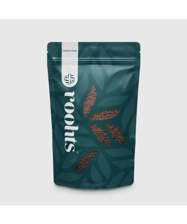 Roohts Black Mustard Seeds | 150g | Organic | 100% Natural | Vegan | Premium Quality | Flavour | Spice | Aroma | Seeds | Cooking | Whole Spices - Buy Online on GoSupps.com