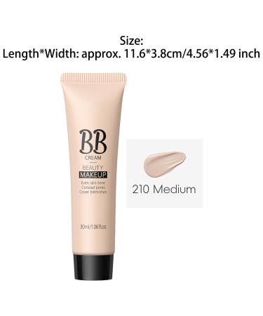 Aislor Tinted Moisturizer BB Cream Natural Finish Foundation for Women Multi Purpose Makeup Provides Hydration and Smooth Skin Oil Free Lightweight Feel Moderate Nude One Size One Size Moderate Nude - Buy Online on GoSupps.com