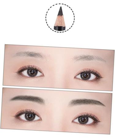 FOMIYES 4 Pcs Eyebrow Pen Black Gel Eyeliner Double Head Eyebrow Pencil Eyebrow Brush Lasting 1 count (Pack of 1) Blackx2pcs - Buy Online on GoSupps.com