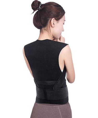 Full Back Support Tourmaline Posture Correction Belt Self Heating Band Lumbar Brace Corset Corrector Waist Belt Pain Relief Vest for Men/Women Back Brace (Size : L/Large) (XL/X) (L/Large) - Buy Online on GoSupps.com