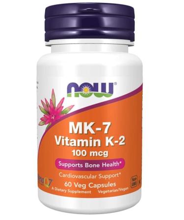 NOW Foods MK-7 Vitamin K-2 100mcg - 60 vcaps