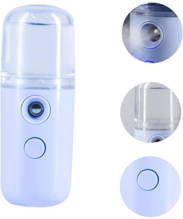 Baluue 1pc Portable Humidifier Handy Mist Sprayer Air Mister for Essential Oils Air Diffuser Blue Plastic 14.5X4CM - Buy Online on GoSupps.com