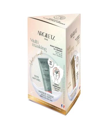 Trio white, green, yellow clay masks - 3 x 30 g