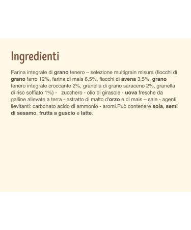  Italian Gourmet E.R. Misura Integrali Pack of 3 whole grain biscuits with crispy cereals 330g + Italian Gourmet Polpa 400g - Buy Online on GoSupps.com