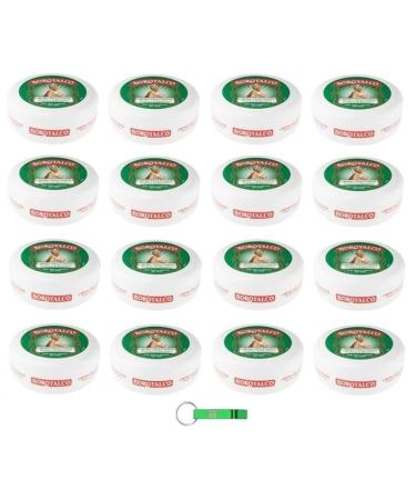 Borotalco Lot de 16 cr mes pour le corps 150 ml + porte-cl s Beni Culinari