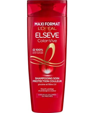 ELSEVE - Color Vive Shampoo 400Ml - (Pack of 3) - Buy Online on GoSupps.com