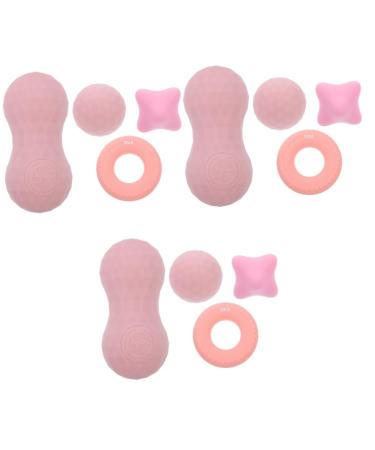 Magiclulu 12 pc fascia ball back point Fascial deep massage roller foot massage Deep-Tissue-Silicone roller deep massage device.