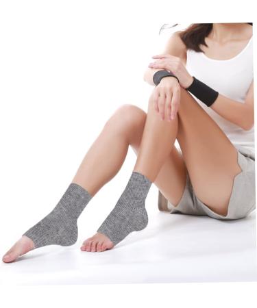 Healeved 2 Pairs Anti-Crack Socks Cracked Heel Socks Gel Heel Sleeves Heel Protector Socks Gel Lined Socks Mens Sock Ankle Socks Gel Socks Men and Women Pink Casual Socks Moisturizing - Buy Online on GoSupps.com