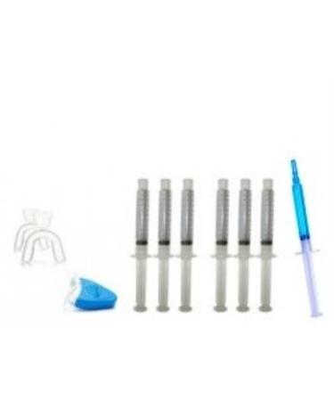 Easy-smile - Kit Tooth Whitening -Led Light + 60 Cc (6x10cc) Peroxide Carbamide 35% + Remineralization 3cc FCP Enamel Gel+2 Trays