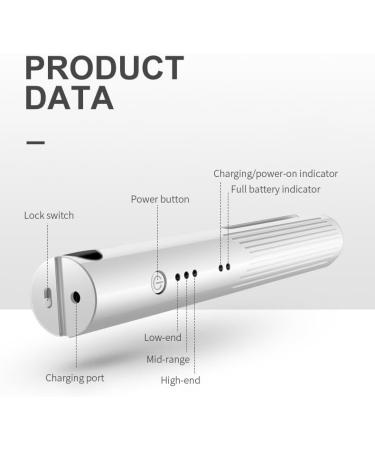 Flux Cordless Mini Flat Iron - Travel-Ready Rechargeable Hair Straightener & Curling Iron | Portable Ceramic Hair Styling Tool in White - Buy Online on GoSupps.com