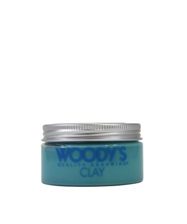 Woody's Grooming Hair Styling Clay - Premium Quality 3.4 oz for Perfect Hair Finish | International Shipping Available - Buy Online on GoSupps.com