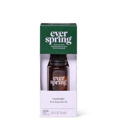 Everspring- Lavender Pure Essential Oil - 0.5 fl oz