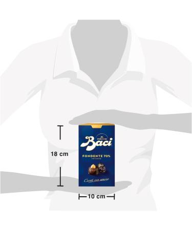 BLACK CHOCOLATE PERUGINA BACI 70% 200GR - Buy Online on GoSupps.com