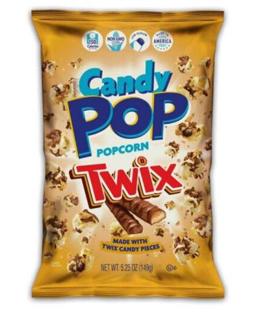 Buy 3 x Candy Pop Popcorn - Canadian Chocolate Popcorn 149g (Oreo Snickers Twix) + Heartforcards Shipping Protection - International Shipping Available - Buy Online on GoSupps.com