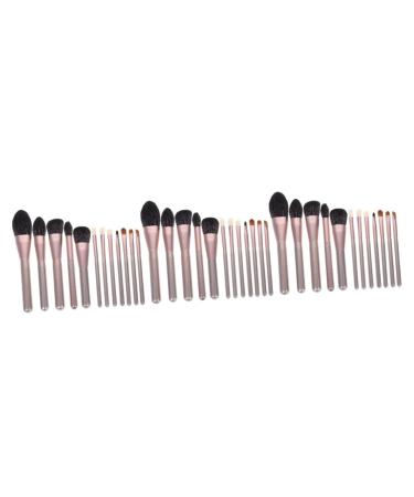 Beaupretty 3 Sets makeup brush set Foundation brush concealer brush cosmetic eye brush blush brush face makeup supple makeup brush Miss beauty tools man-made fiber bristles portable