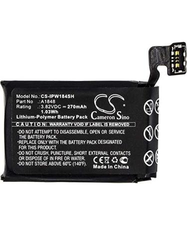 Buy A1848 270mAh Battery for Watch Series 3 & 4G - Compatible with MQKX2LL/A MR2W2LL/A & More - Fast International Shipping - Buy Online on GoSupps.com
