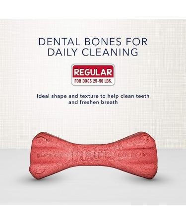 Blue Buffalo Natural Dental Bones Regular 27oz Regular 27oz BLUE Dental Bones - Buy Online on GoSupps.com