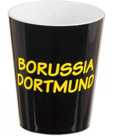 Borussia Dortmund Dental Care Set - Black-Yellow Toothbrush & Cup | BVB 09 Merchandise for Fans - Buy Online on GoSupps.com