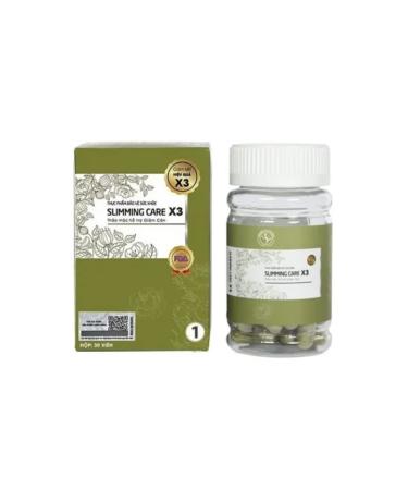 Slimming Care X3 Diet Type 1 for Everyone +Free Fresh Vegetable Detox 15pills