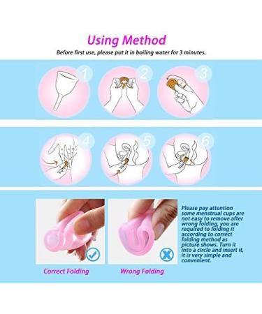 Exqline Menstrual Cup Set - Reusable Medical Silicone Small 20ml (2 Pack) | Eco-Friendly Alternative to Tampons - Buy Online on GoSupps.com