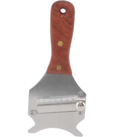 MOTUZP Truffle Shaver | Stainless Steel Cheese Grater & Cutter | Ergonomic Wooden Handle for Perfect Truffles - Buy Online on GoSupps.com