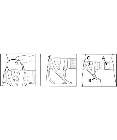MTS Right Side Hernia Support Truss Belt for Men - XL Compression Pad - International Shipping - Buy Online on GoSupps.com