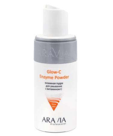 ARAVIA Enzyme Powder with Vitamin C - Glow-C 150 ml | Brighten Your Skin & Boost Radiance - International Shipping Available - Buy Online on GoSupps.com