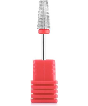 5-in-1 Carbide Nail Drill Bit | Fast Acrylic & Gel Removal | Tungsten Steel | Fine Silver | Professional Salon Tool - Buy Online on GoSupps.com