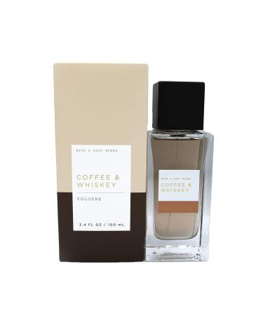 Bath and Body Men's Cologne Spray COFFEE & WHISKEY 3.4 oz 100ml.