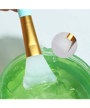 10 PCS Face Mask Brush Facial Mask Brush Silicone Cosmetic Scrapers Facial Applicator Brushes Face Mask Spatula Tool Face Brush for Applying Mask - Buy Online on GoSupps.com