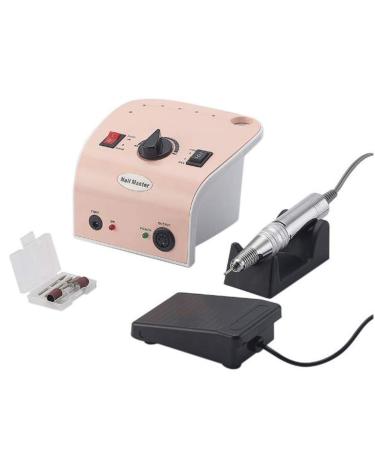 35 000 RPM for Removing Acrylic Nails Gel Nails Thinning and Smoothing Nails(Pink) Nail Buffer Manicure Pedicure Polishing Tools