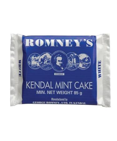 Romneys Kendal Mint Cake 85g Bar x3