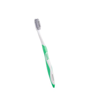 EcoFam Compostable Silver Infused Soft Bristle Toothbrushes (4 Pack) - Eco-Friendly Adult Manual Toothbrushes - Buy Online on GoSupps.com