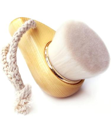 Buy Facial Cleaner Brush with Wooden Handle - Soft Face Care Brush for Women | International Shipping Available - Buy Online on GoSupps.com