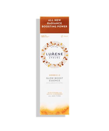 Lumene Nordic-C Valo Glow Boost Essence Serum - Vitamin C & Hyaluronic Acid Facial Serum - 1 fl oz - Buy Online on GoSupps.com