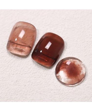 15ml Amber Varnishes Amber Gel Nail Soak Off Tortoiseshell Glass Gel Nail Polish Semi Permanent UV Gel - (Color: 3)