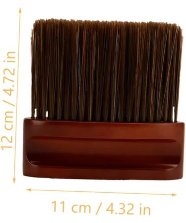 FRCOLOR Neck Brush Hairdressing Tool Salon Hair Brush Barber Brush Neck Duster Hair Cutting Kits Neck Duster Barber Brush Hair Cutting Duster Hair Salon Supplies Clean Nylon 12X11X2CM Black - Buy Online on GoSupps.com