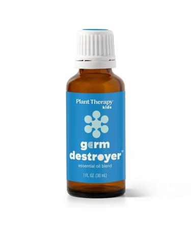 Plant Therapy Kids Destroyer Essential Oil Blend 30 mL (1 oz) 100% Pure Undiluted Natural Aromatherapy Guard from Illness Immune Support Blend for Kids
