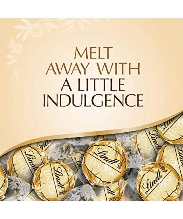 Lindt LINDOR White Chocolate Truffles - Smooth Melting Center, Perfect Gift - 5.1 oz. Bag (6 Pack) - Buy Online on GoSupps.com