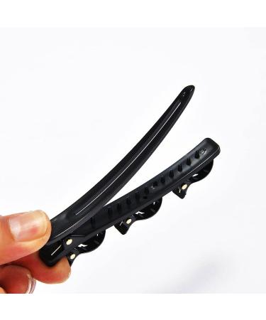 Qazuoik 10 Pcs Black Hair Clips - Double Braided Non-Slip Barrettes for Women | Stylish Hair Accessories for Cute Hairstyles - Gift Idea (Basic A) - Buy Online on GoSupps.com