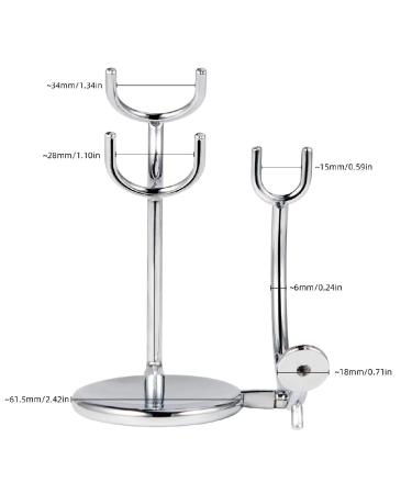 Grandslam Safety Razor Shaving Kit for Men - Pure Badger Hair Brush Rosewood Handle Razor Stainless Steel Stand & Large Bowl with 10 Blades - International Shipping Available - Buy Online on GoSupps.com