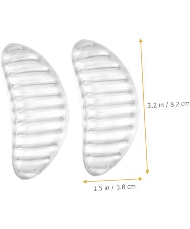FRCOLOR 8 Pairs Striped Arch Pads Insoles for Men - Non-Slip Cushioning Shoe Inserts for Maximum Comfort and Support - Buy Online on GoSupps.com