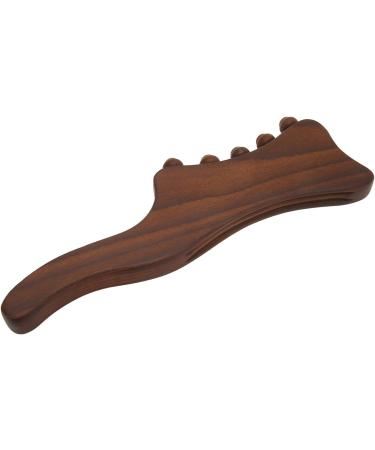 Wooden Gua Sha Stab - Buchenholz Massage Tool for Muscle Relaxation & Pain Relief | Short Body Massage Ebet Roller - Buy Online on GoSupps.com