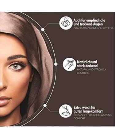 Anesthesia Addict Blue Colored Contact Lenses - Monthly Prescription - Natural Look for Dark Eyes - 6-Month Wear - Buy Online on GoSupps.com