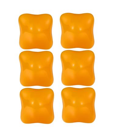 TOVINANNA 6 STK Handball massage Manual massage body massage device lacrosse-ball wax handwheel massager Chinese handballs Gymnasium ball fitness natural rubber extract yoga