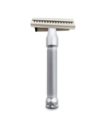 The Goodfellas' smile Safety Razor Legione Slant Legion Safety Razor Slant Silver/Black - Buy Online on GoSupps.com
