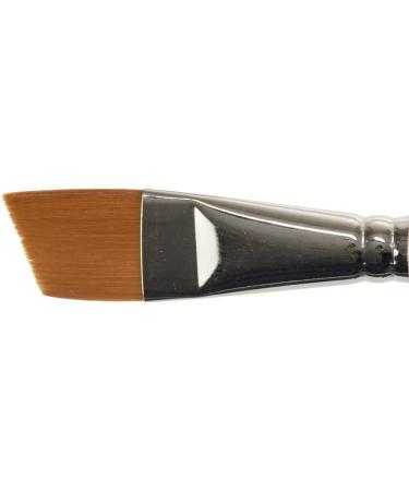 KINGART Radiant 6400-3/4 Angle Series Premium Golden Synthetic Brush - 3/4 Orange for Acrylic, Oil, Watercolor - Buy Online on GoSupps.com