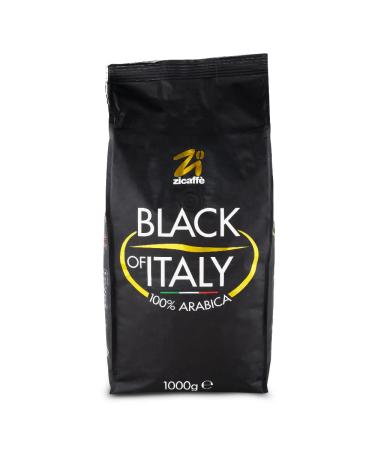 zicaffe Black Of Italy 100% Arabica Coffee Beans 1 kg Bag