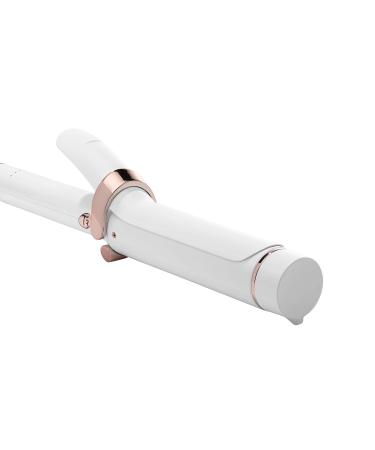 Buy T3 SinglePass Curl Professional Curling Iron - Custom Ceramic Long Barrel Adjustable Heat for Shiny Curls & Waves - 1 inch White/Rose Gold | International Shipping Available - Buy Online on GoSupps.com